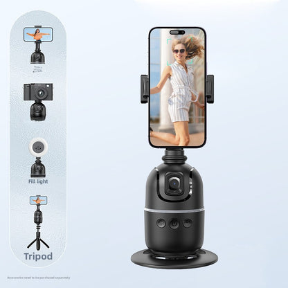 Fully automatic floor-standing live broadcast mobile phone stand