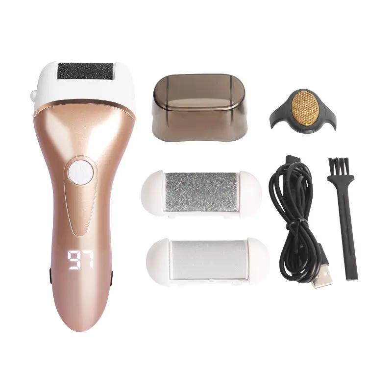 Rechargeable Electric Foot Grinder with 3 Grinding Heads Top Shelf Find