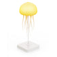 LED Jellyfish Lamp RGB Gradient Jelly Fish Light with Dancing Legs and Touch Sensor Rechargeable Cute Desk Lamp for Bedrooms, Living Room