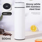 Smart insulated water bottle