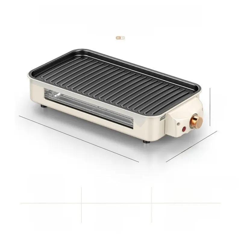 Multi-Functional Split Electric Grill Pan Smokeless Barbecue Oven Top Shelf Find