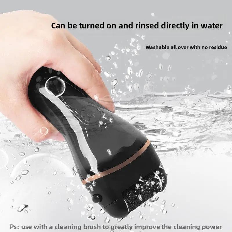 Rechargeable Electric Foot Grinder with 3 Grinding Heads Top Shelf Find