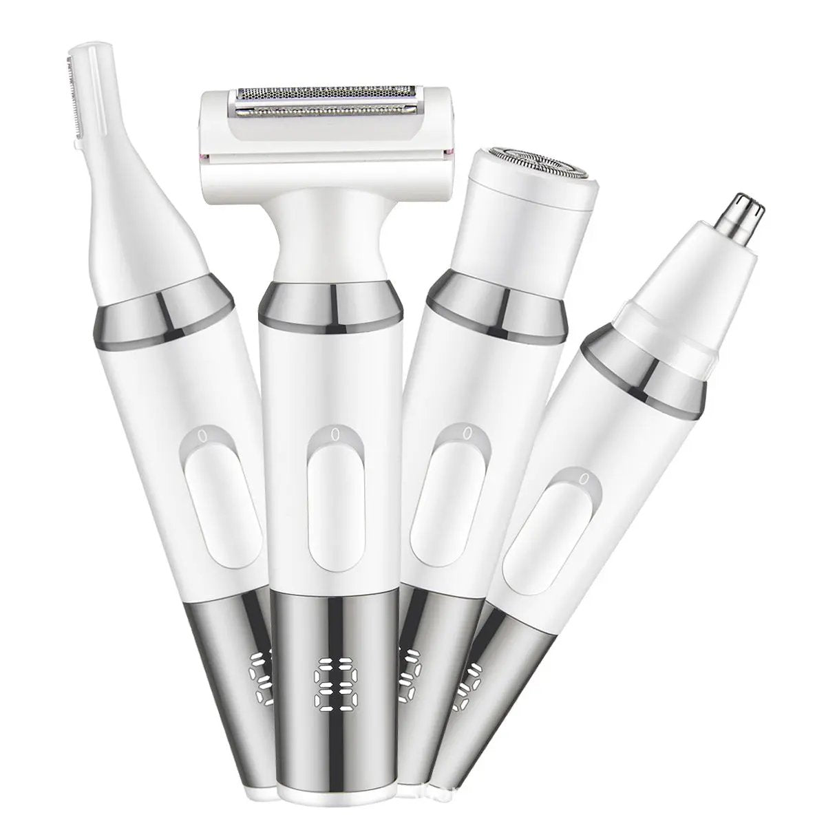 Four-in-One USB Rechargeable Electric Shaver Top Shelf Find