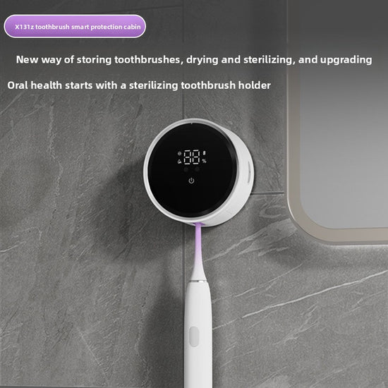 Portable UV Toothbrush Sterilizer with USB Charging