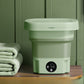 Portable Mini Folding Washing Machine with Blue Light Sterilization