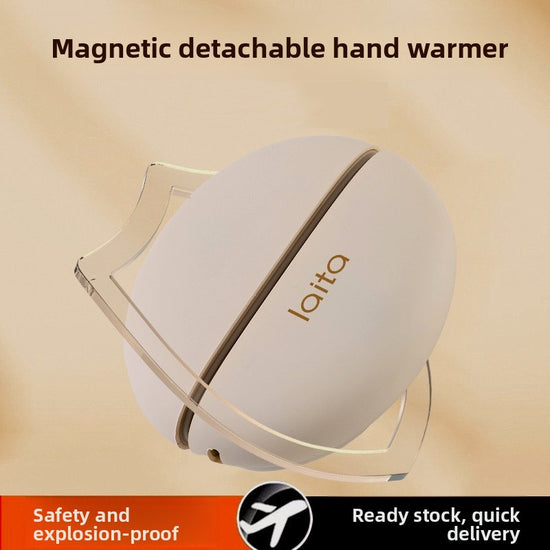 Magnetic USB Hand Warmer with Charging Function
