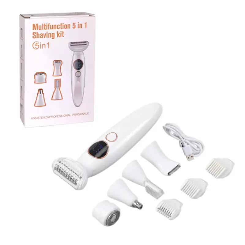 Four-in-One USB Rechargeable Electric Shaver Top Shelf Find