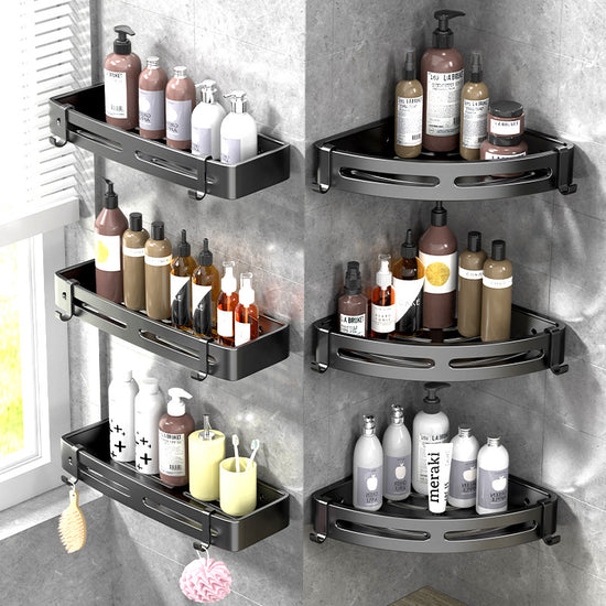 Wall-Mounted Bathroom Corner Shelf