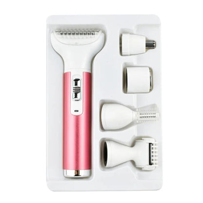 Four-in-One USB Rechargeable Electric Shaver Top Shelf Find
