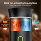Portable Espresso Machine for Hiking Smart Display, 20 bar Mini Travel Coffee maker, Expresso Coffee Machines with USB-C,3-in-1 Car Coffee Maker Self-Heating, Ground Coffee & Capsule(Ns&DG)
