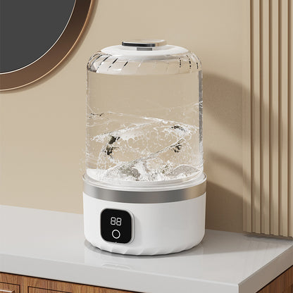 Portable Mini Folding Washing Machine with Blue Light Sterilization